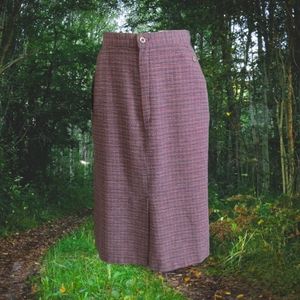 Vintage 70s Lightweight Fall Skirt